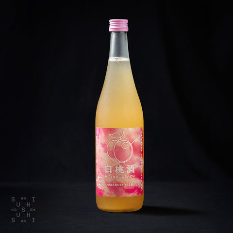 Bottle of AMABUKI - White Peach Sake 720ml