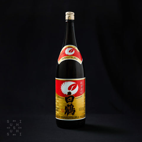 Bottle of HAKUTSURU - Excellent Junmai Sake 720ml