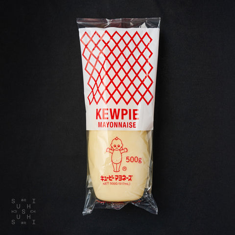 A bottle of Kewpie mayonnaise