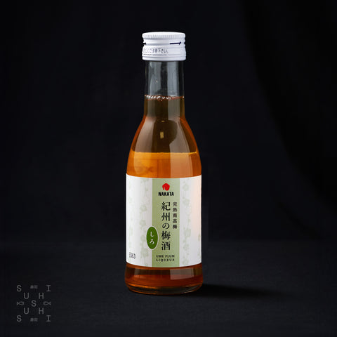 Bottle of Nakata, Shiro Umeshu (White Plum Wine) 180ml