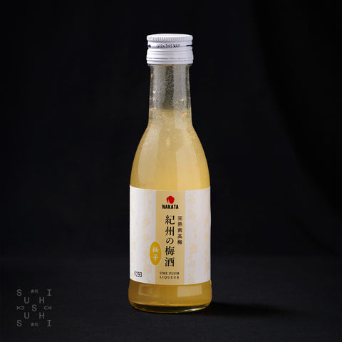 Bottle of Nakata Umeshu Yuzu 180ml