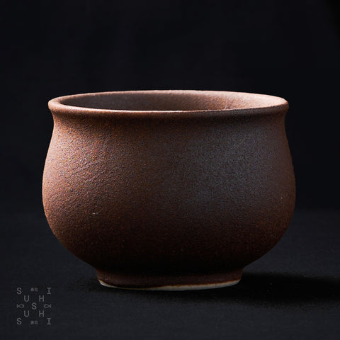 Rustic Brown Sake Cup