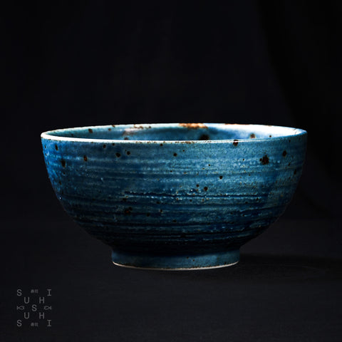 Showa Seito Bowl Blue 155mm