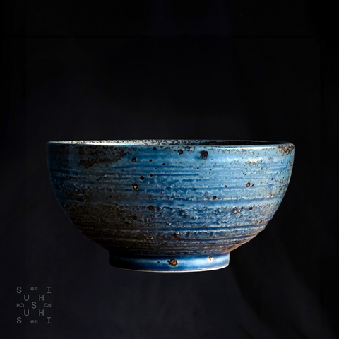 Showa Seito Bowl Blue 173mm