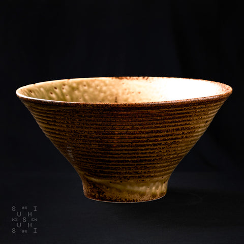 Showa Seito Brown Ramen Bowl 200mm