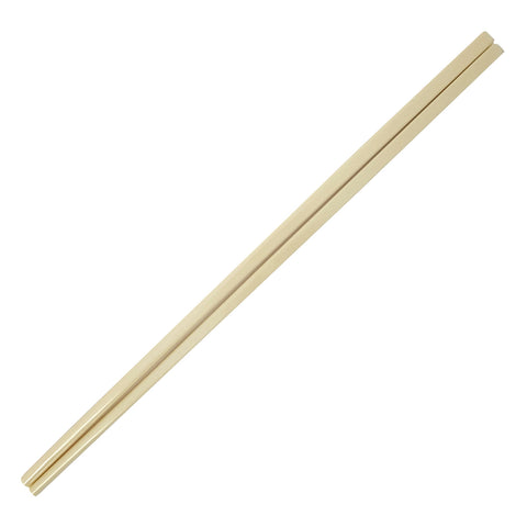 Melamine White Chopsticks 28cm - Square (Single Pair) | SushiSushi