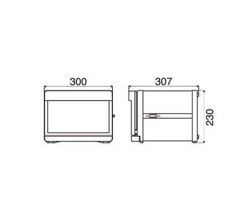 Taiji HC-6 Towel Warmer, 6L, 240V, UK, White | SushiSushi