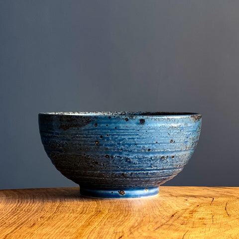 Showa Seito Bowl Blue 173mm