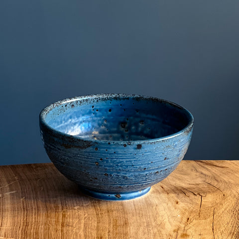 Showa Seito Bowl Blue 173mm