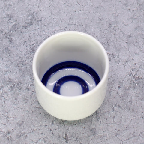 White Ceramic Ochoko Sake Tasting Cup 60ml