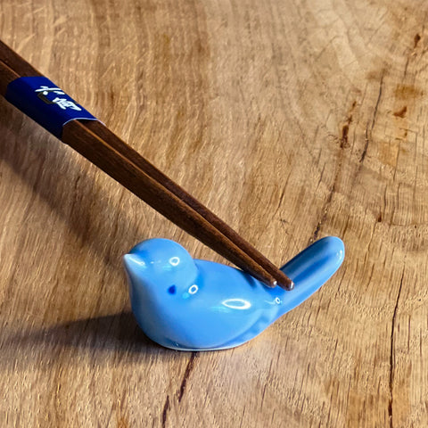 Saikai Blue Bird Chopstick Rest