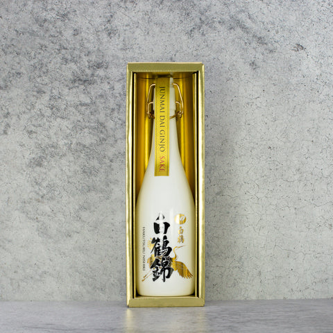 HAKUTSURU - Nishiki Junmai Daiginjo (Ceramic Bottle) 720ml