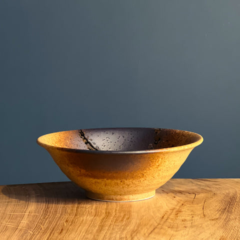 Shiragaki Oribe Ramen Bowl 197mm