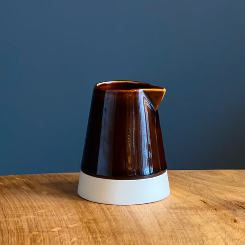 Brown Saikai Milk Jug