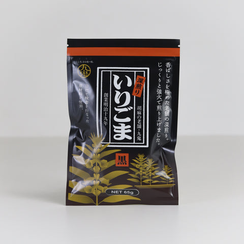 Kuki Roasted Black Sesame Seeds 65g | SushiSushi