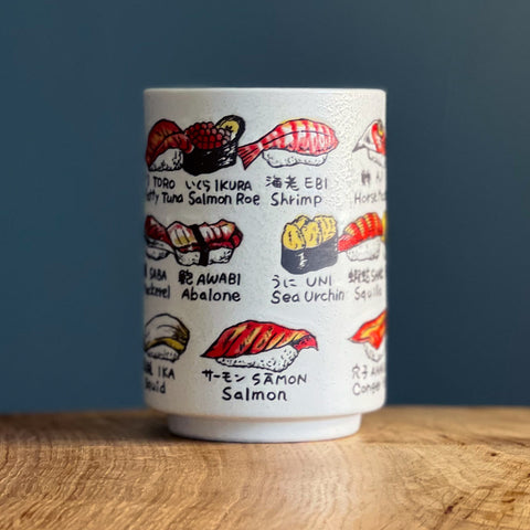 Ceramic Rustic Sushi Cup