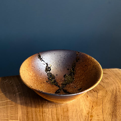 Shiragaki Oribe Ramen Bowl 197mm