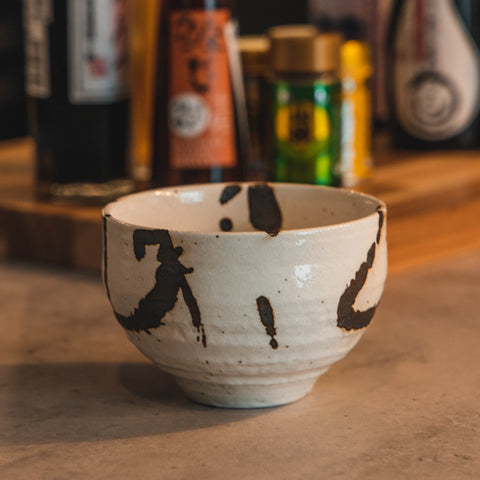 Kuresu Bowl Brown Splash 100mm