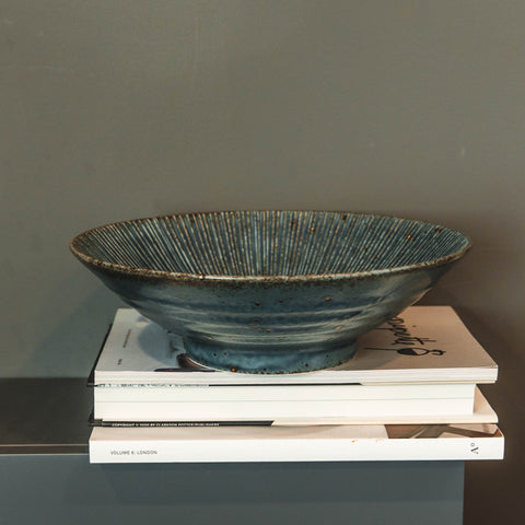 Showa Seito Bowl Blue 245mm