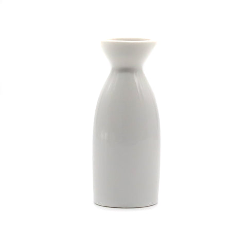 Simple Ceramic Sake Flask White 160ml